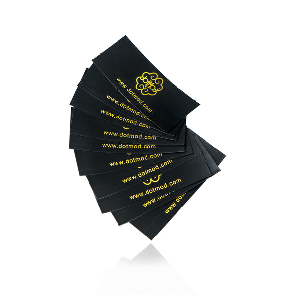 Battery Wrap (Gold "dotmod" Logo, 10pack)-promo items-dotmod